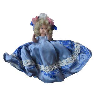 Hollywood Princess 4" Doll - Jumping Joan Original Box - Vintage 1947